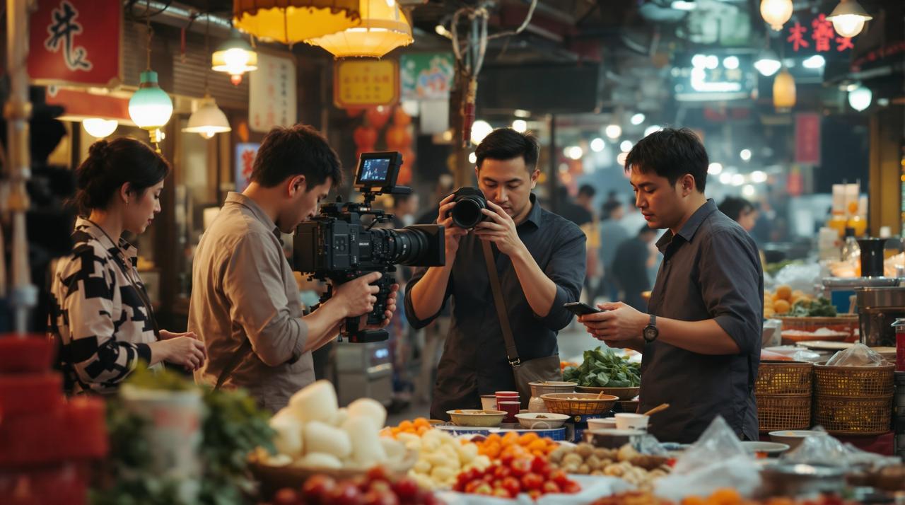 p影院首部4K HDR纪录片《美食江湖》定档五一 - p影院新闻配图